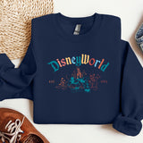 a sweatshirt with the words disney world on it
