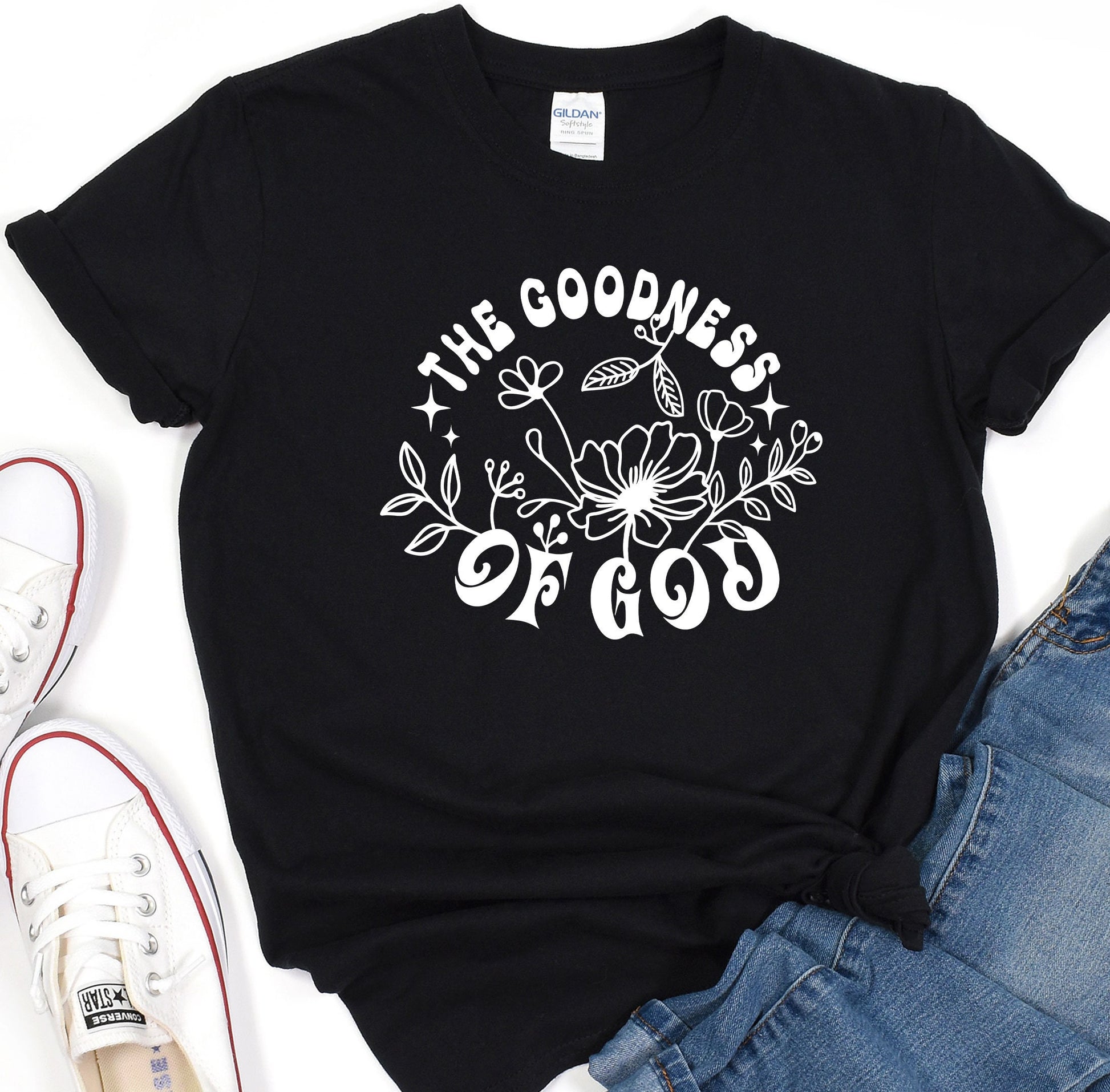 a t - shirt that says i&#39;ve goodness of god