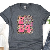 a t - shirt with a disco ball on it