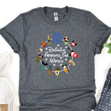 a t - shirt that says drinking around the world