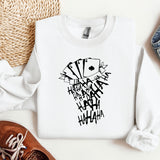 a white shirt with black writing on it