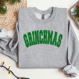 a grey sweatshirt with the word grinna's on it