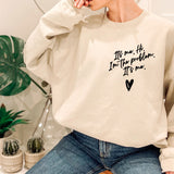 Christmas Movie Sweatshirt, It's me I'm the problem Hoodie, Christmas Song crewneck, Vintage Movie Sweatshirt, Xmas Gift for her