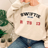 Taylor Sweatshirt, Swiftie Christmas Gift, Swiftie est 1989 Sweatshirt, Taylor Holiday Sweater, Christmas Lights, The Eras Tour Shirt