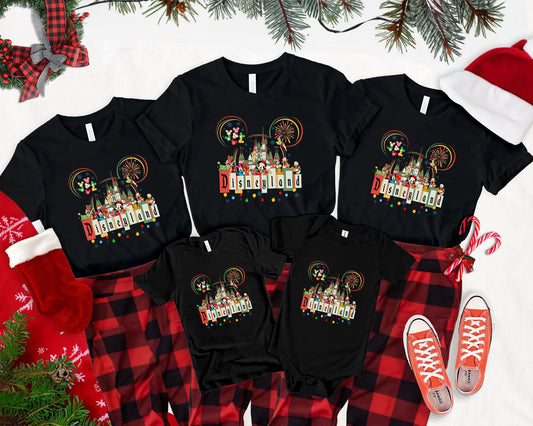 Disneyland Christmas Shirt, Mickey And Friend Christmas T-Shirt, Disney Christmas Shirt, Disney Trip Shirt, Disney Family Xmas Tee