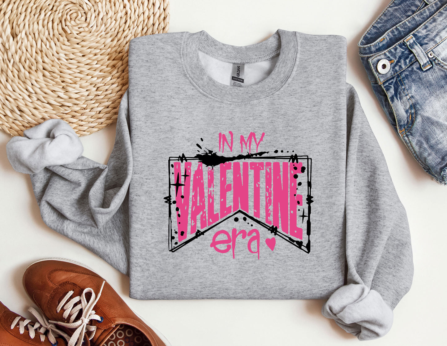 a sweater with the words valentine era on it