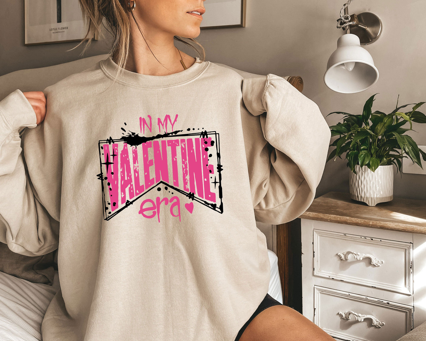 In My Valentine Are Sweatshirt, Valentines Day Sweatshirt, Valentines Day Crewneck, Heart Sweater Love Hoodie, Unique Holiday Gift for Her