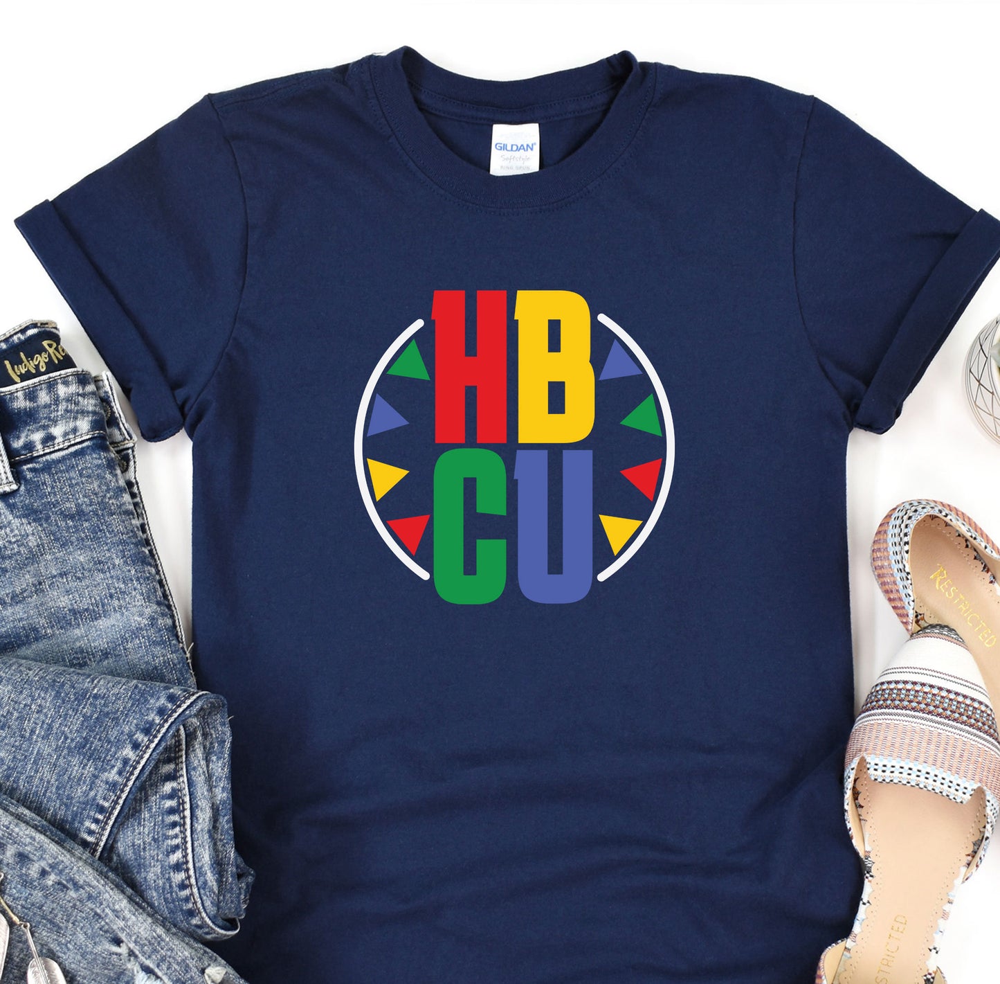 a t - shirt with the words hbuc on it