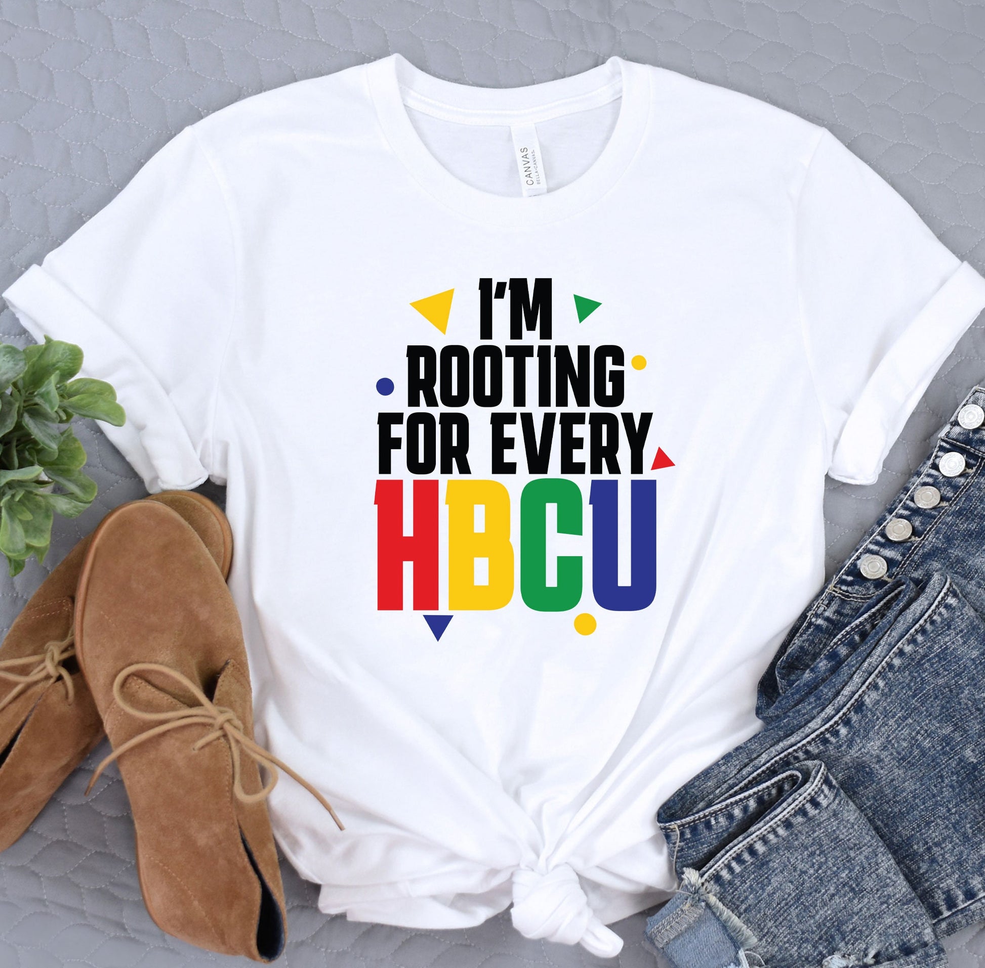 a t - shirt that says i&#39;m rooting for every hbcu