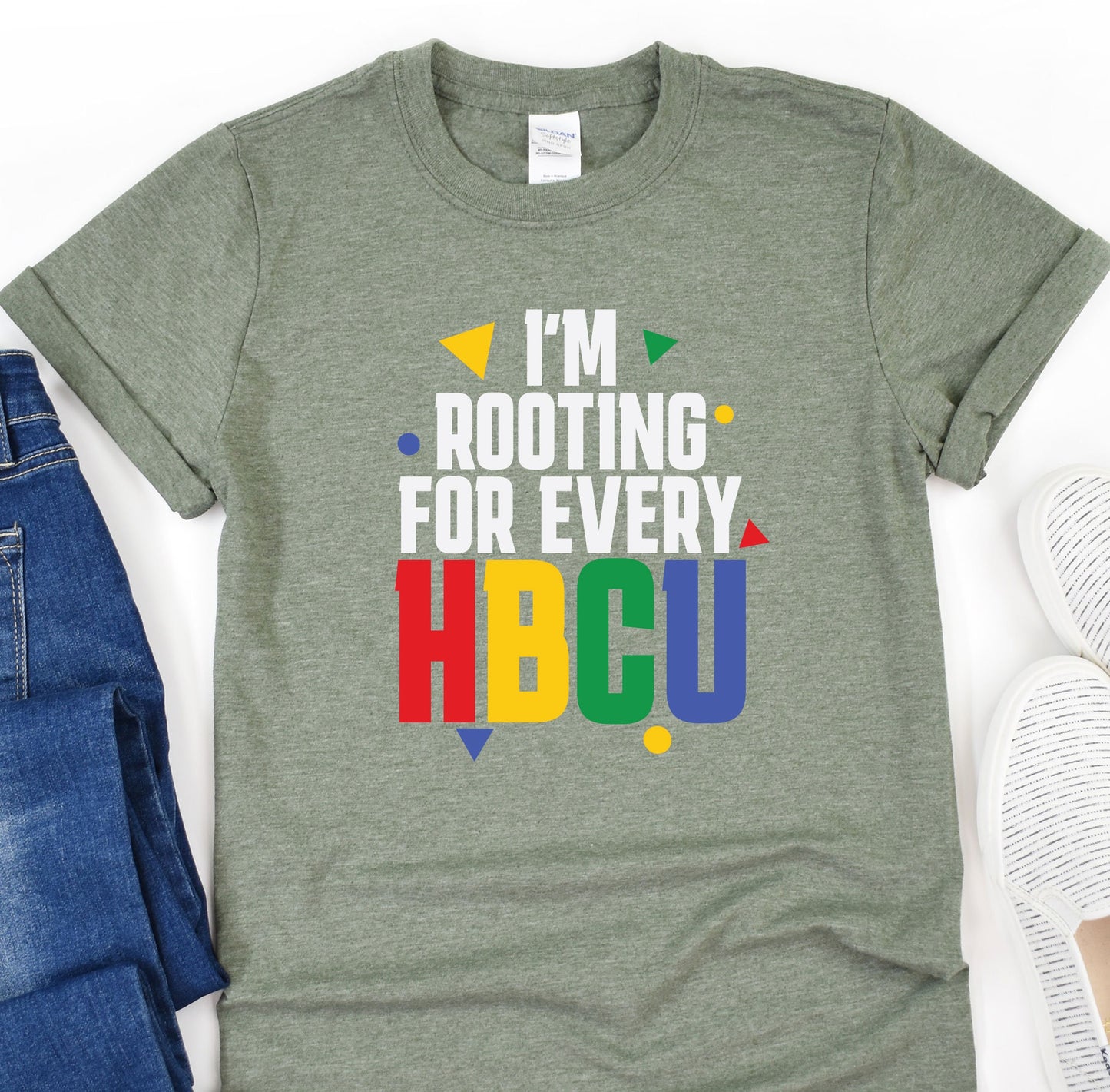 a t - shirt that says i&#39;m rooting for every hbcu