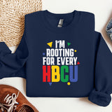 a t - shirt that says i'm rooting for every hbcu