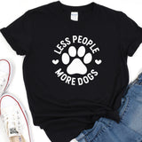 a t - shirt with a dog's paw on it