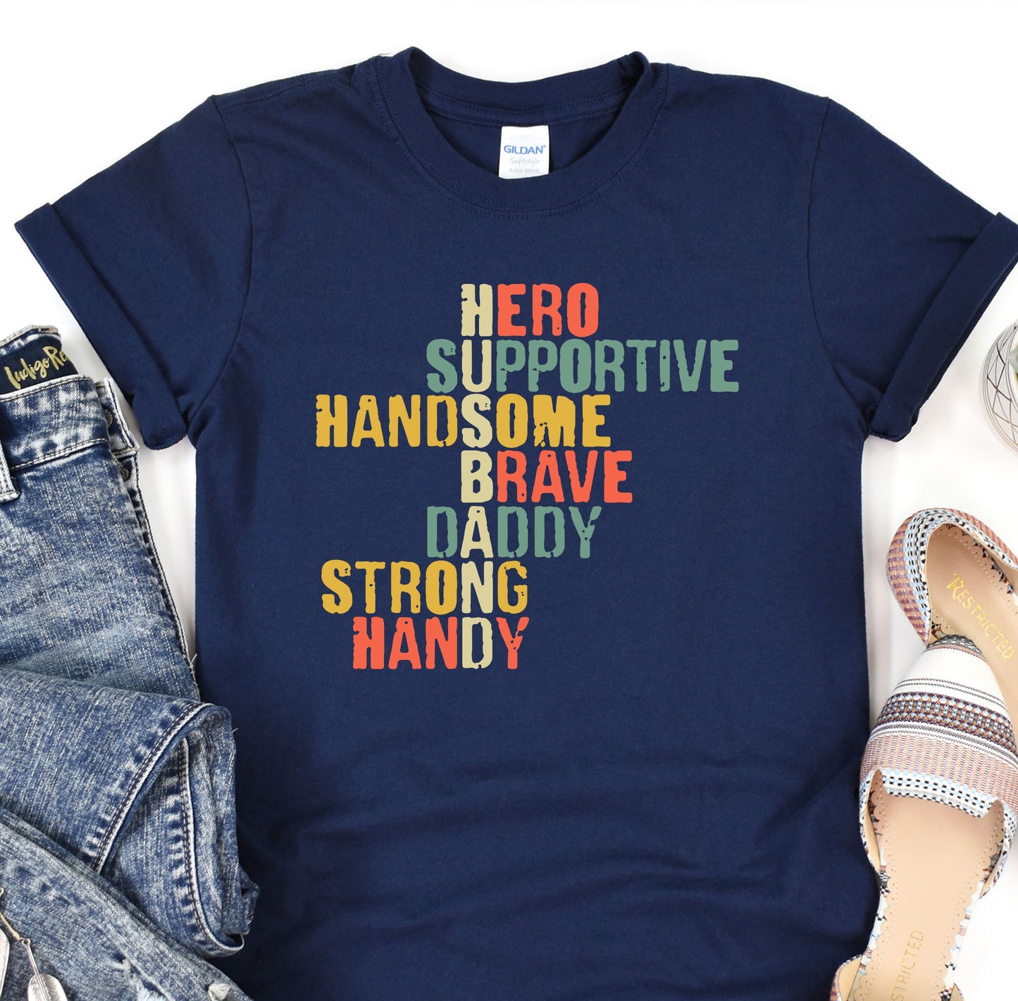 a t - shirt with the words hero on it
