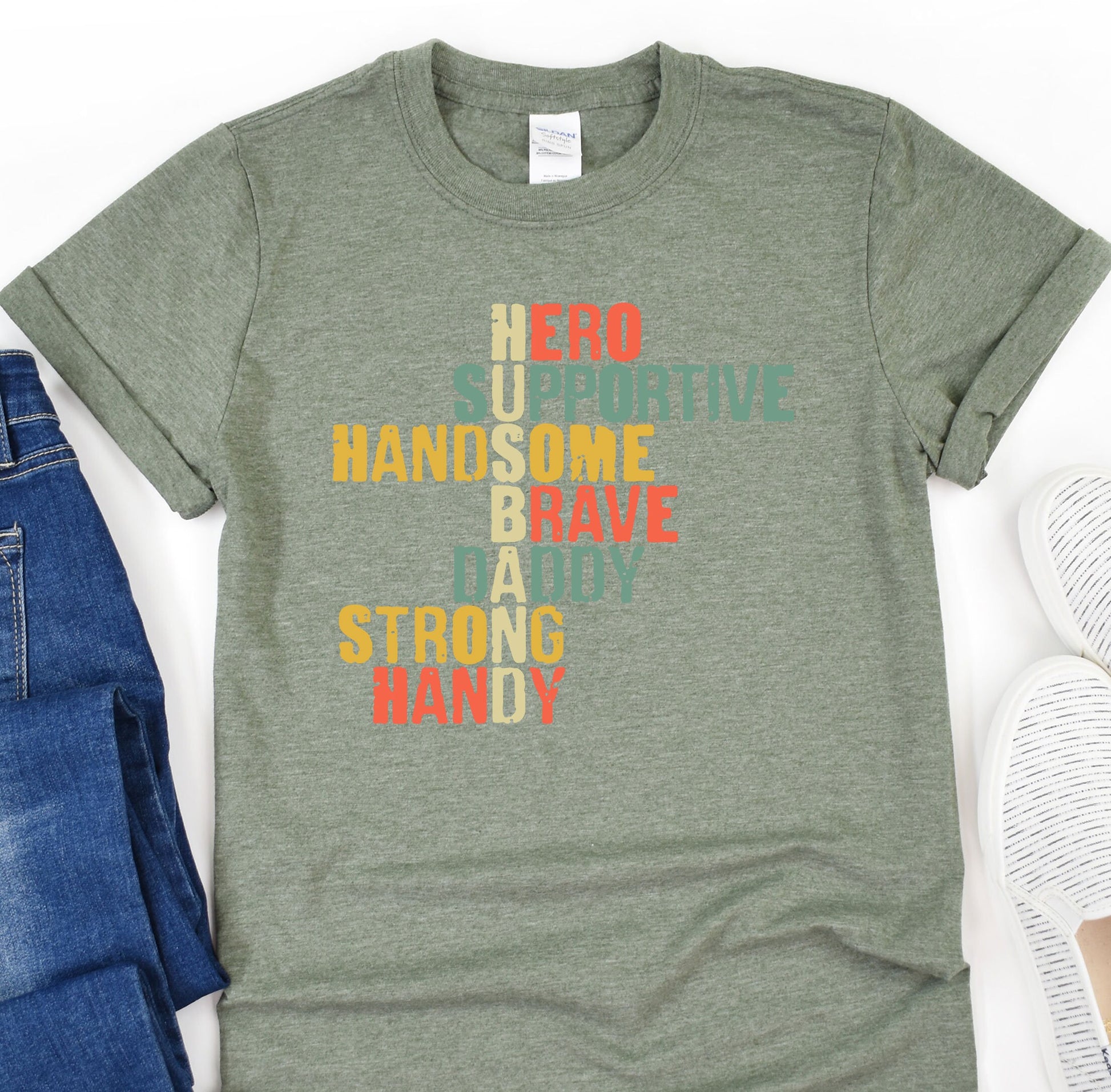 a t - shirt with the words hero on it