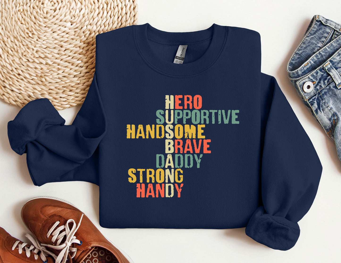 a sweatshirt with the words hero on it