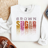 a sweater with the words brown sugar on it