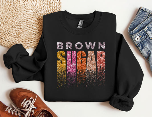 Brown Sugar Sweatshirt, MLK Black History Month Crewneck, Black History Month Gifts, Black Lives Matter Sweatshirt, Civil Rights Sweatshirt