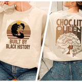 Built By Black History Sweatshirt, Black History Month Sweatshirt, MLK Crewneck, Black Lives Matter Sweatshirt, Civil Rights Hoodie