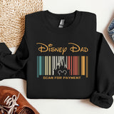 a black shirt with a barcode design on it