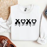 a white shirt with a black design on it