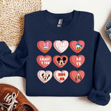 a mickey mouse shirt with hearts on it