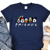 a t - shirt with mickey mouse and friends on it