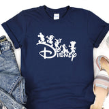 a t - shirt with the disney logo on it