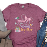 a t - shirt with a minnie mouse design on it