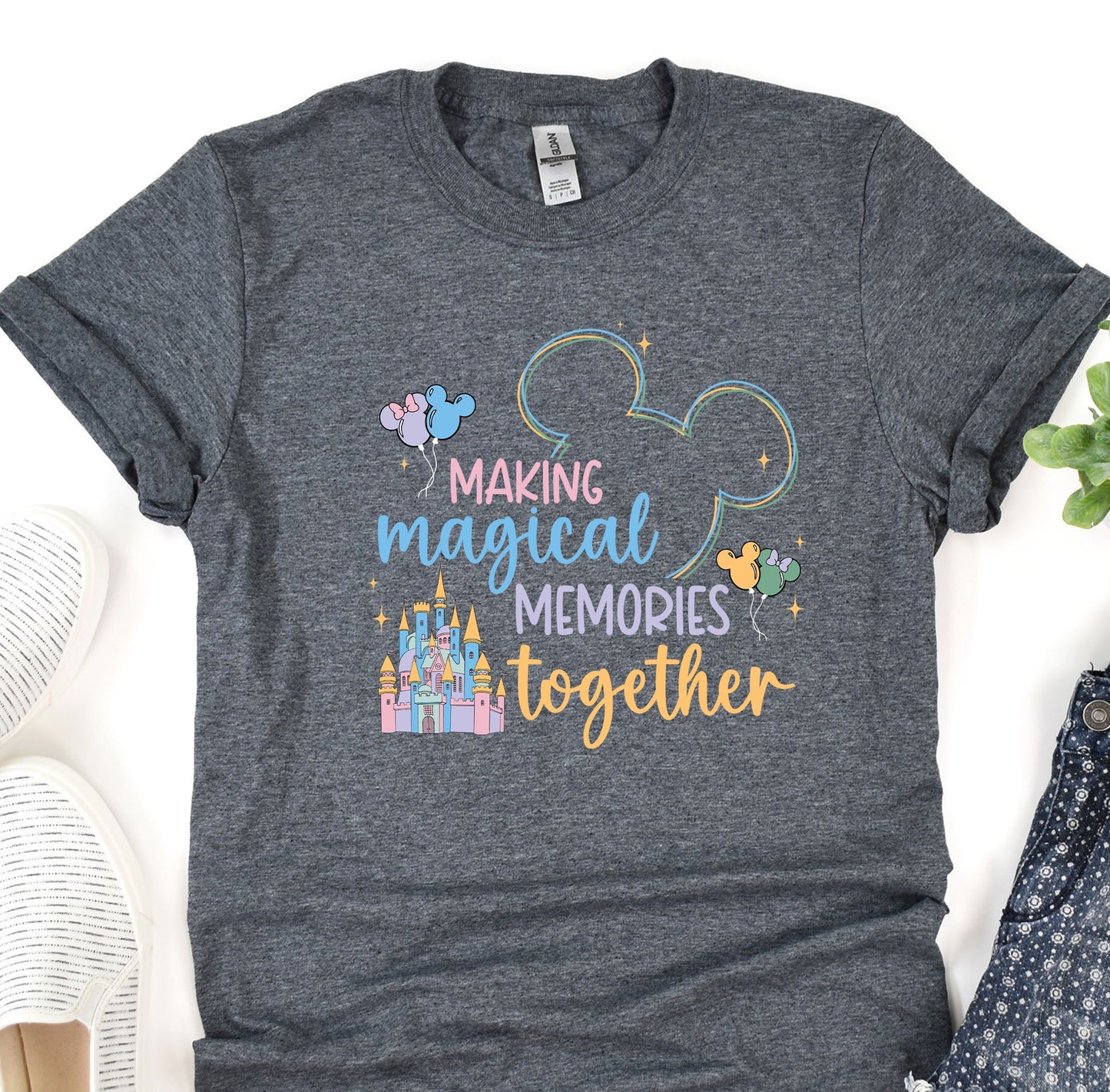 a t - shirt that says making magic memories together