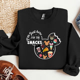 a black shirt with a mickey mouse design on it