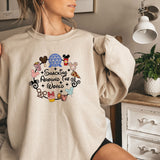 Snacking Around World Sweatshirt, I am Here For The Drinks, Family Crewneck, Disney Food Beer Hoodie, Disneyland Sweatshirt, Vacation Sweat