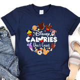 a t - shirt that says calories don't count