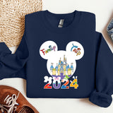 a mickey mouse shirt with a disney mouse face on it