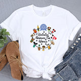 a white t - shirt with the words drinking around the world on it