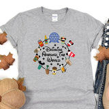 a t - shirt that says drinking around the world