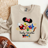 a sweater with a mickey mouse design on it