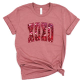 a t - shirt with the word mom printed on it
