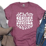 a t - shirt that says besties besties on it