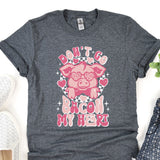 a t - shirt that says don't go bacon my heart