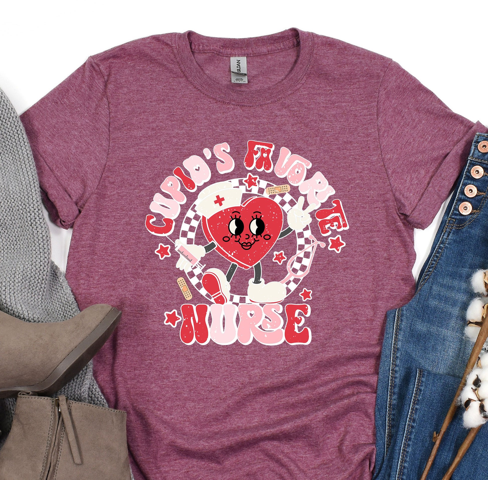 a t - shirt that says cup&#39;s happy nurse nurse