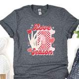 a t - shirt that says love boston on it