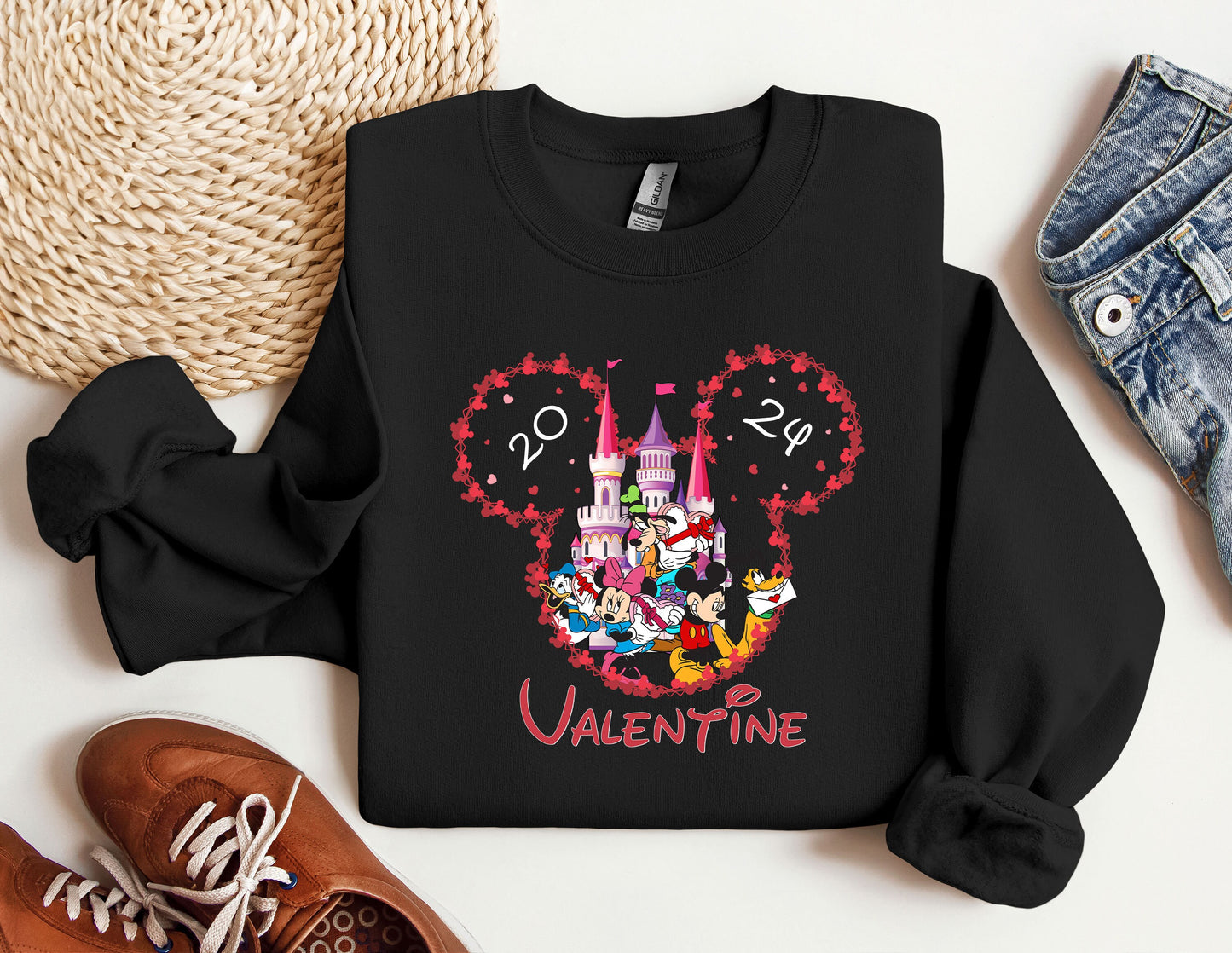 a mickey mouse shirt with the words disney on it