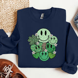 a sweatshirt with a picture of a smiling cactus on it