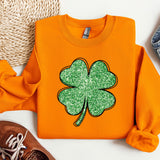 a st patrick's day shirt with a shamrock on it