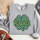 a st patrick's day shirt with a shamrock on it