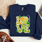 a t - shirt that says love with an elephant on it