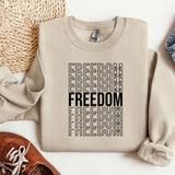 a pair of shoes, a sweater, and a pair of jeans on a white