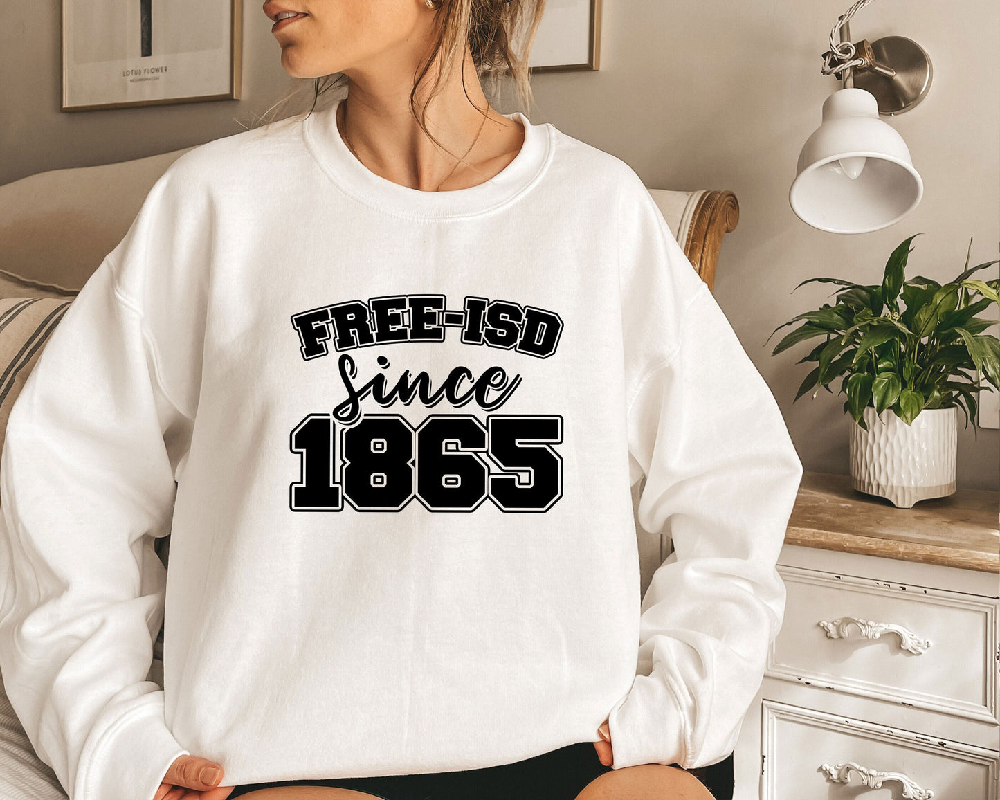 Free Since 1865, MLK Black History Sweatshirt, Black History Month Sweatshirt, Black History Month Gifts, Black Lives Matter Crewneck Hoodie