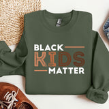 Black Kids Matter Sweatshirt, MLK Black Education History Hoodie, Melanin Crewneck, Black Lives Matter Shirt, Gift for Black Teacher