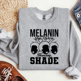 Melanin Yep Were Throwing Sahe Sweatshirt, MLK Black History Hoodie, Melanin Crewneck, Black Lives Matter Hoodie, Gift for Black Teacher